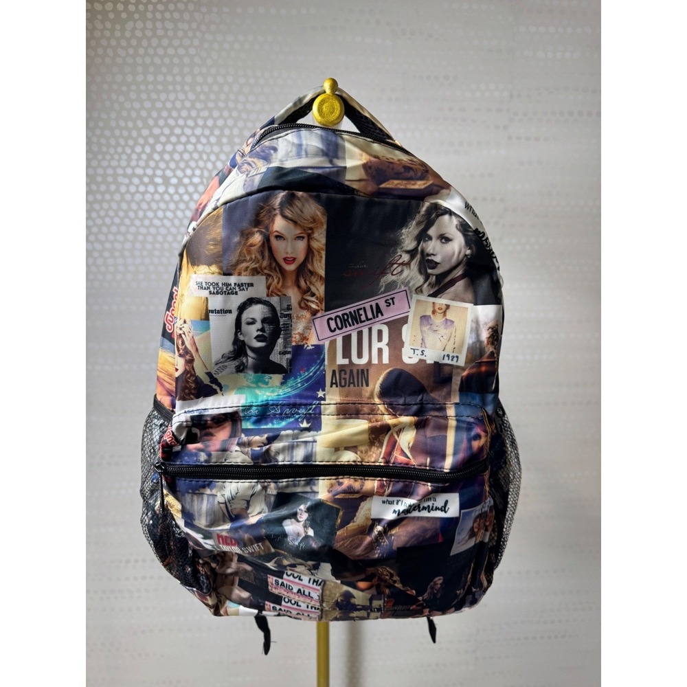 Taylor Swift Eras Collage Backpack Cornelia Street Reputation Red 1989 Fan Bag